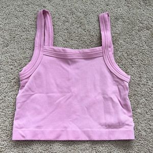 Pink Crop Top